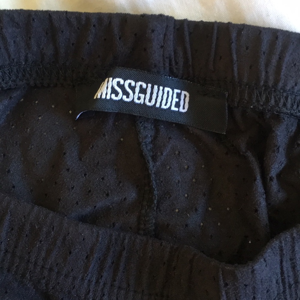 Missguided black suede leggings - Picture 3 of 6